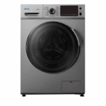 غسالة تحميل امامي اتوماتيك يوجين 11 كيلو ستيل تنشيف حراري 100%