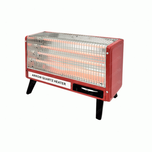 دفاية ارو كهربائية كوارتز 4شمعات 2400وات - أحمر دفاية ارو كهربائية كوارتز 4شمعات 2400وات - أحمر