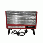 دفاية ارو كهربائية كوارتز 4شمعات 2400وات - أحمر