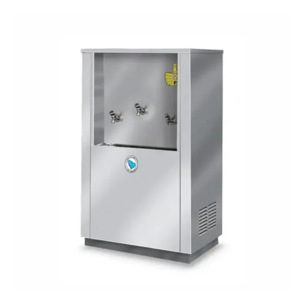 برادة ماء الجزيرة 3 صنابير 75 لتر ستيل حار \بارد