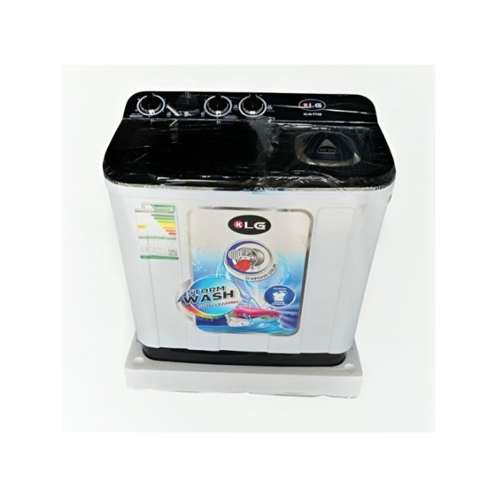 غسالة KLG حوضين 10 كيلو – ابيض*اسود