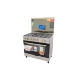 فرن غاز 5 عيون فريش أمان كامل 60*90 سم - ستيل