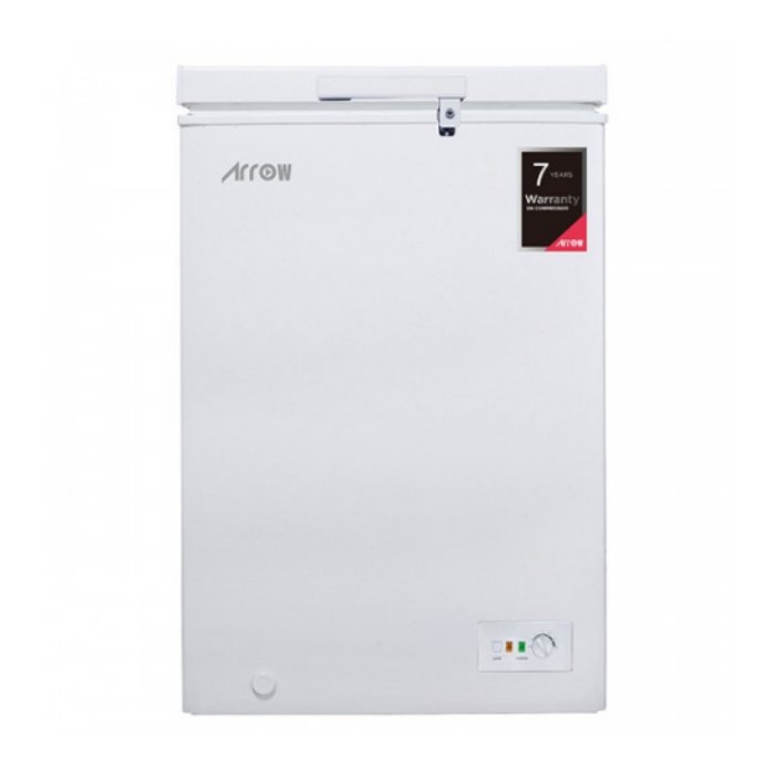 فريزر ارضي ارو 3.5 قدم 100 لتر - ابيض
