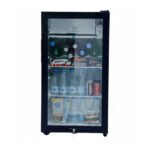 ثلاجة باب واحد زجاجي فوجيكا برو فريزر علوي 3 قدم