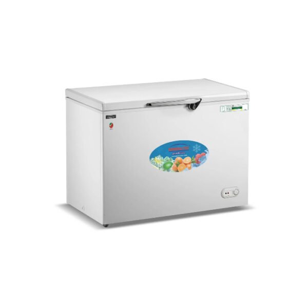 فريزر جنرال تك ارضي 13.4 قدم - أبيض