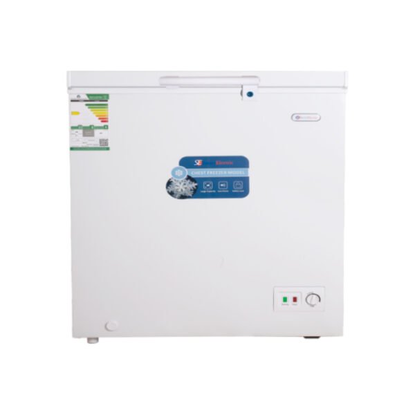 فريزر سطحي 5.1 قدم سمارت اليكتريك - أبيض