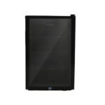 ثلاجة عرض ستار واي 3.17 قدم باب زجاج - اسود