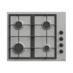 سطح بلت ان ستار واي 4 شعلة غاز 60*60 سم - ستيل