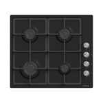 سطح 4شعلة بلت ان غاز ستار واي 60*60 سم زجاج أسود