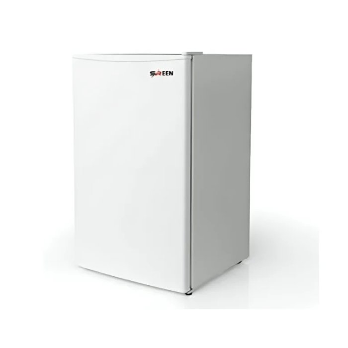 ثلاجة سرين باب واحد 3.2 قدم – أبيض