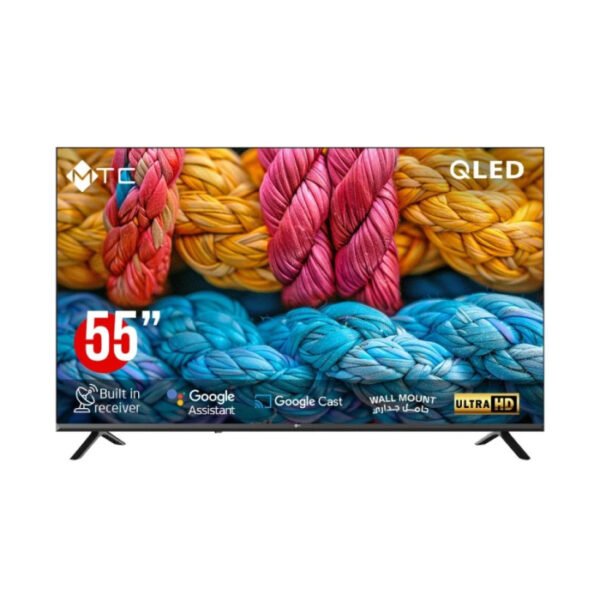 شاشة 55 بوصة MTC سمارت 4K UHD - QLED Google TV