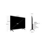 شاشة تي اي تي 65 بوصة أندرويد 14 QLED - 4K UHD